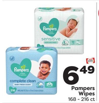 Weis Markets Pampers wipes offer