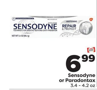 Weis Markets Sensodyne or paradontax offer