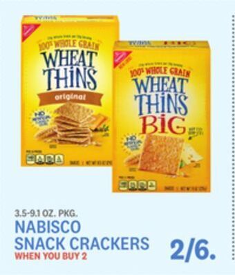 Kings Food Markets Nabisco snack crackers offer