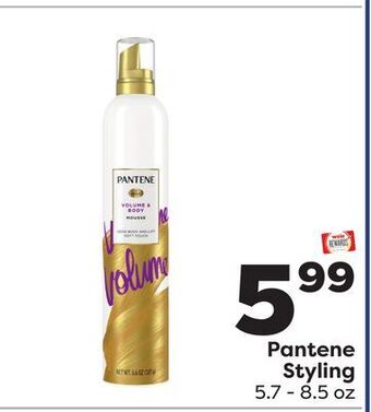 Weis Markets Pantene styling offer