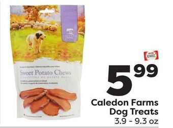 Weis Markets Caledon farms dog treats offer