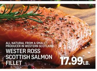 Kings Food Markets Wester ross scottish salmon fillet offer