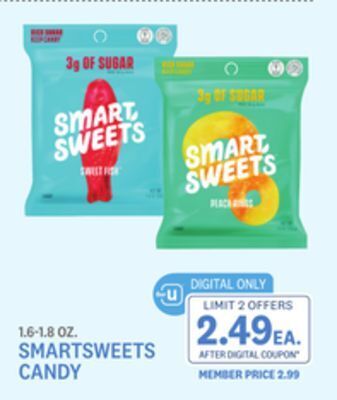 Kings Food Markets Smartsweets candy offer