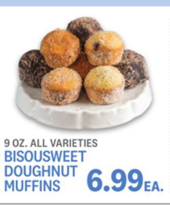 Kings Food Markets Bisousweet doughnut muffins offer