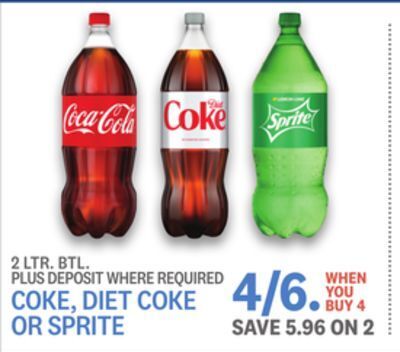 Kings Food Markets Coke, diet coke or sprite offer