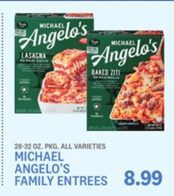 Kings Food Markets Michael angelo's family entrees offer