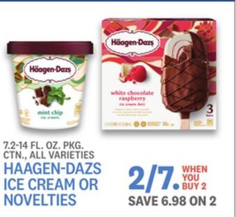 Kings Food Markets Haagen-dazs ice cream or novelties offer