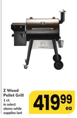 ACME Z wood pellet grill offer