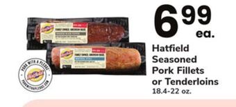 ACME Hatfield seasoned pork fillets or tenderloins offer