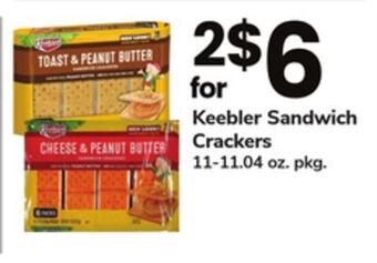 ACME Keebler sandwich crackers offer