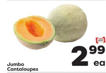 Weis Markets Jumbo cantaloupes offer
