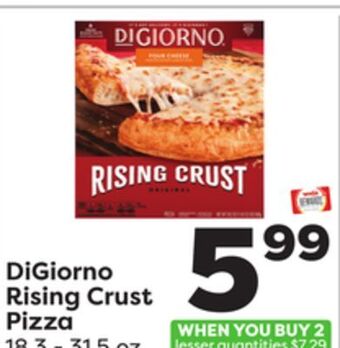 Weis Markets Digiorno rising crust pizza offer