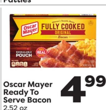 Weis Markets Oscar mayer ready to serve bacon offer