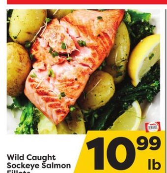 Weis Markets Wild caught sockeye salmon fillets offer