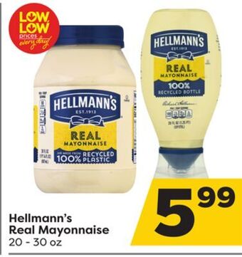 Weis Markets Hellmann's real mayonnaise offer