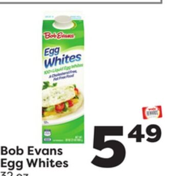 Weis Markets Bob evans egg whites offer