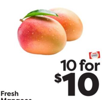 Weis Markets Fresh mangoes offer