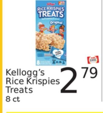 Weis Markets Kellogg's rice krispies treats offer