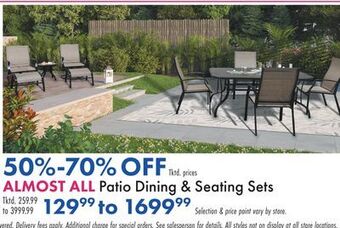 Boscov's Almost all patio dining & seating sets offer