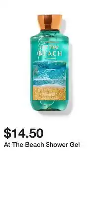 Bath & Body Works At the beach shower gel offer