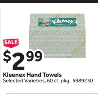 Stop&Shop Kleenex hand towels offer