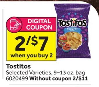 Stop&Shop Tostitos offer