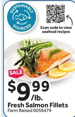 Stop&Shop Fresh salmon fillets offer