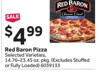 Stop&Shop Red baron pizza offer