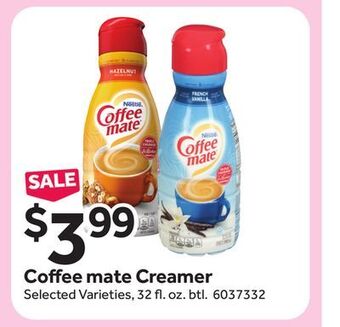 Stop&Shop Coffee mate creamer offer