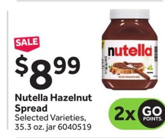 Stop&Shop Nutella hazelnut spread offer