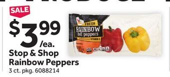 Stop&Shop Stop & shop rainbow peppers offer