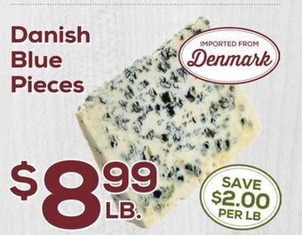 DeCicco & Sons Danish blue pieces offer