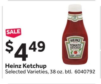 Stop&Shop Heinz ketchup offer