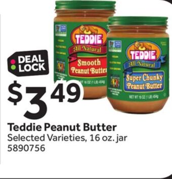 Stop&Shop Teddie peanut butter offer