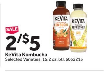 Stop&Shop Kevita kombucha offer