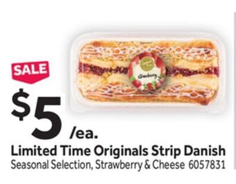 Stop&Shop Limited time originals strip danish offer