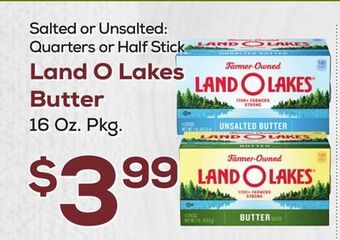 DeCicco & Sons Land o lakes butter offer