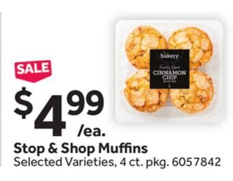 Stop&Shop Stop & shop muffins offer