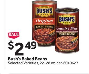Stop&Shop Bush's baked beans offer
