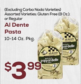 DeCicco & Sons Al dente pasta offer