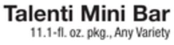 The Fresh Grocer Mini bar offer