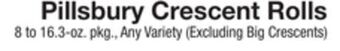 The Fresh Grocer Crescent rolls offer