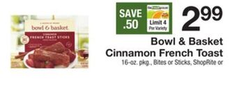 The Fresh Grocer Cinnamon french toast offer