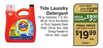 The Fresh Grocer Laundry detergent offer