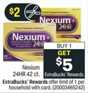CVS Nexium 24Hr 42 ct. offer