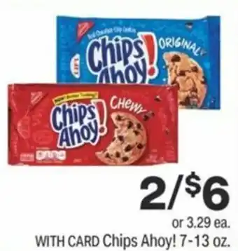 CVS Chips Ahoy! 7-13 oz offer