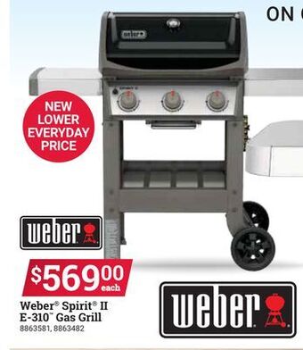 Ace Hardware Weber® spirit® ii e-310™ gas grill offer