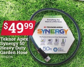 Ace Hardware Teknor apex synergy 50' heavy duty garden hose offer