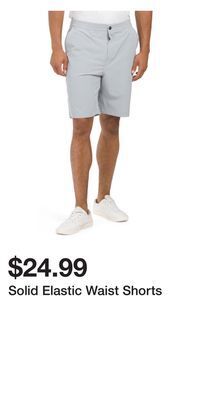 TJ Maxx Solid elastic waist shorts offer