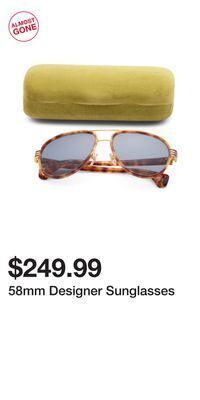 TJ Maxx 58mm designer sunglasses offer